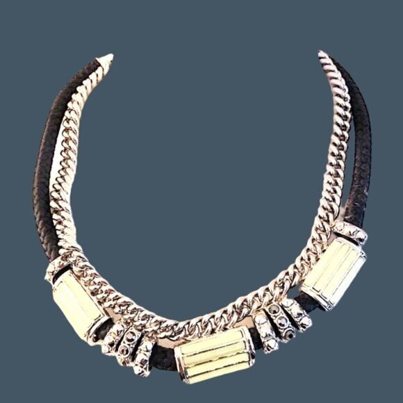 BEAUTIFUL LIA SOPHIA- STATEMENT GLAMINATOR NECKLACE - Picture 2 of 7